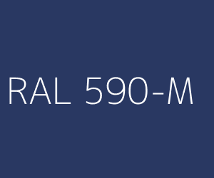 Kleur RAL 590-M 