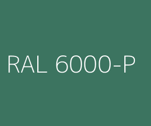 Kleur RAL 6000-P PATINAGROEN