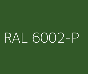 Kleur RAL 6002-P LOOFGROEN