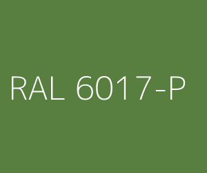 Kleur RAL 6017-P MEIGROEN