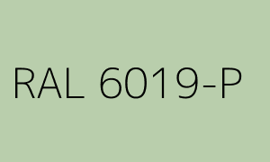 Kleur RAL 6019-P