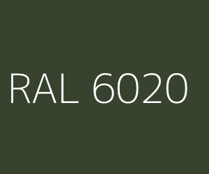 Kleur RAL 6020 CHROOMOXYDE GROEN