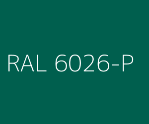 Kleur RAL 6026-P OPAALGROEN