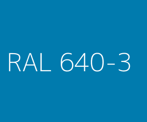 Kleur RAL 640-3 