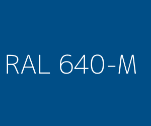 Kleur RAL 640-M 