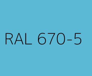Kleur RAL 670-5 