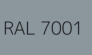 Kleur RAL 7001