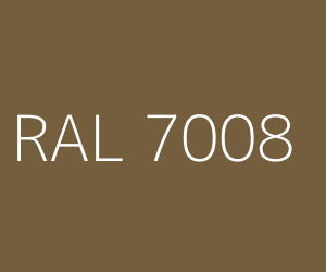 Kleur RAL 7008 KAKIGRIJS