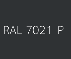 Kleur RAL 7021-P ZWARTGRIJS