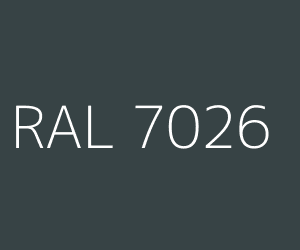 Kleur RAL 7026 GRANIETGRIJS