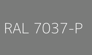 Kleur RAL 7037-P