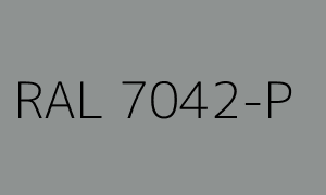 Kleur RAL 7042-P