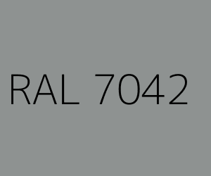 Kleur RAL 7042 VERKEERSGRIJS A