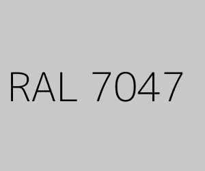 Kleur RAL 7047 TELEGRIJS 4