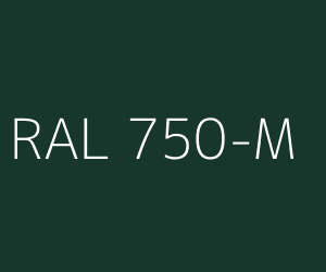 Kleur RAL 750-M 