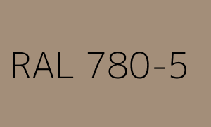 Kleur RAL 780-5