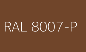 Kleur RAL 8007-P