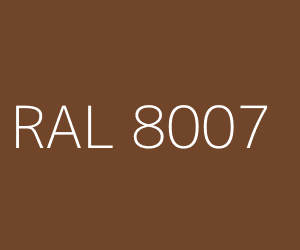 Kleur RAL 8007 REEBRUIN
