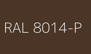 Kleur RAL 8014-P