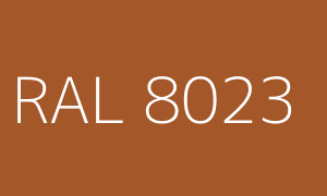 Kleur RAL 8023