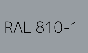 Kleur RAL 810-1