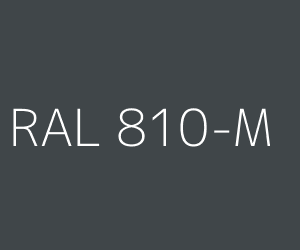 Kleur RAL 810-M 