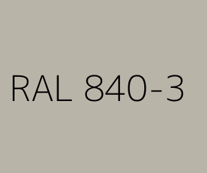 Kleur RAL 840-3 