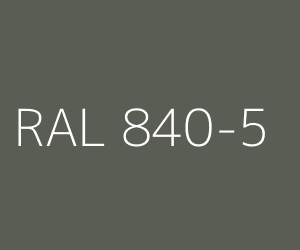 Kleur RAL 840-5 