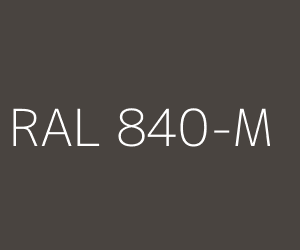 Kleur RAL 840-M 