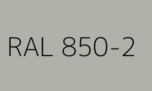 Kleur RAL 850-2