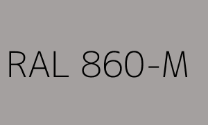 Kleur RAL 860-M