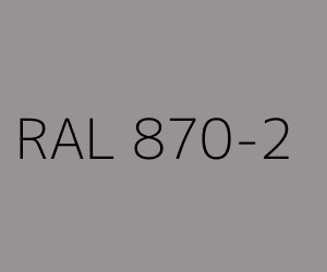 Kleur RAL 870-2 