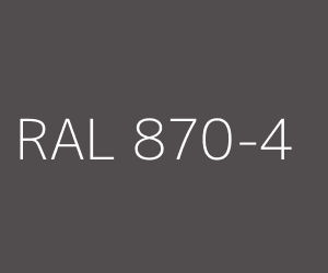 Kleur RAL 870-4 