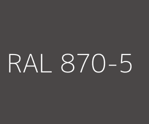 Kleur RAL 870-5 