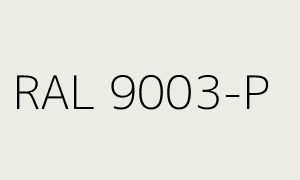 Kleur RAL 9003-P